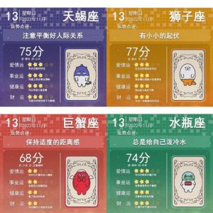 11月13日四大星座运势巅峰：财富爱情双丰收！