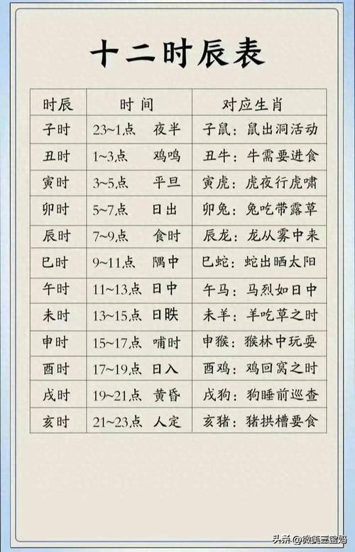 生肖时辰揭秘：性格命运财运大解析