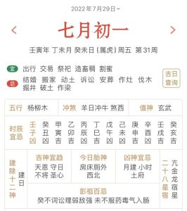 黄历吉凶指南：今日宜忌与传统文化解读