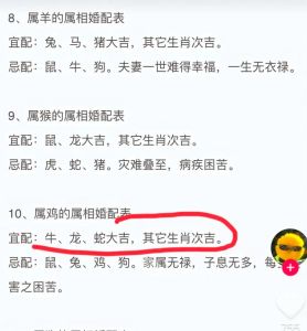 属鸡人最佳婚配生肖：牛龙蛇，幸福和谐秘籍