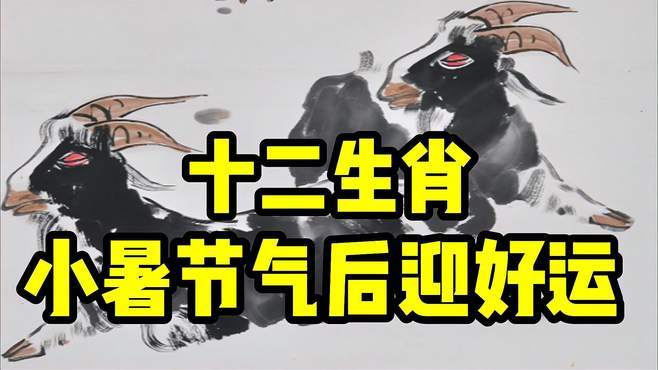 小暑生肖运势：鼠牛虎龙迎好运