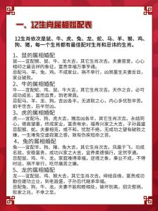 生肖配对指南：六对幸福生肖，揭秘婚姻和谐秘诀