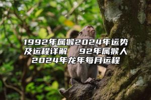 1992年属猴人婚姻运势：二次挑战后的幸福之路