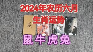 2024年生肖运势：鼠牛虎兔好运连连，突破职场新篇章