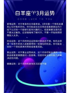 白羊旺运，金牛调整，星座运势详解