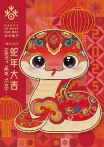 新年喜鹊报喜：猴牛马蛇四大生肖迎吉祥富贵