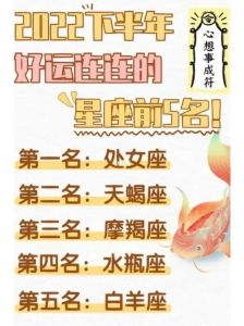 2024秋冬四大星座好运来袭：白羊处女摩羯水瓶丰收季