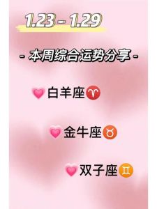 秋季四大星座运势大爆发：白羊金牛狮子天秤丰收季！