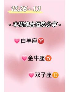 金牛白羊双子：三大星座的心理素质解析