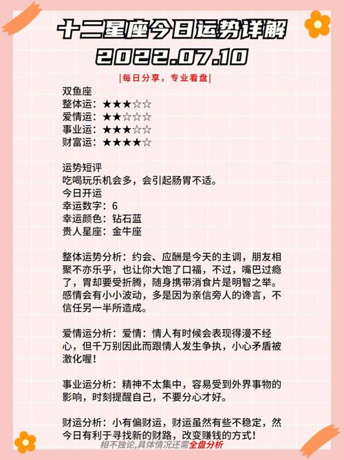 今日星座运势：挑战与机遇中的自我成长秘诀