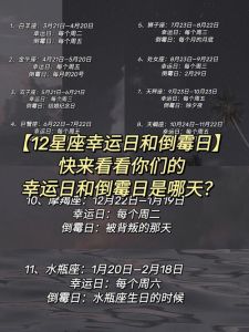 十二星座幸运日揭秘：职场提升关系和谐指南