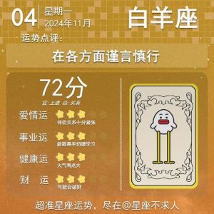 2024年11月9日十二星座运势解析：小成就与挑战并存