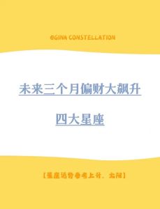 2023年末星座财运大爆发：白羊双子天秤射手笑纳偏财！