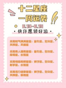 两年好运降临：四大星座家庭幸福财运旺