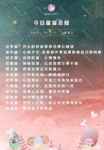 2024年11月9日星座运势盘点：注意事项及建议