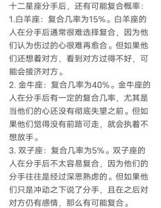 分手后能否做朋友：星座影响与个性解析