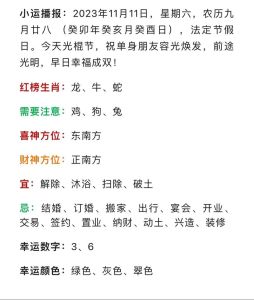 11.11好运生肖：揭秘属龙马猴鸿运日！