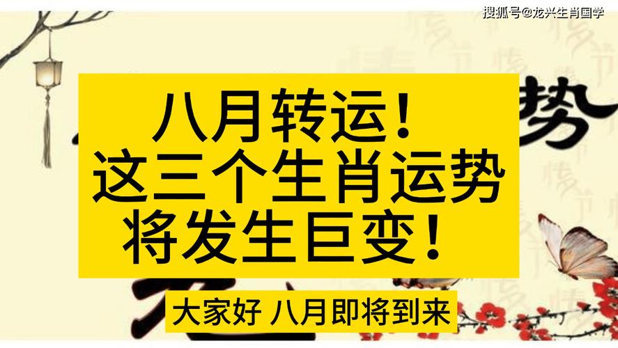 下周生肖运势：财富照耀，四大生肖转运指南！