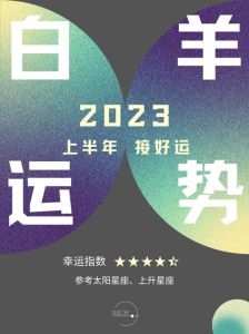 2023末运星盘点：白羊双子狮子天秤闪耀好运