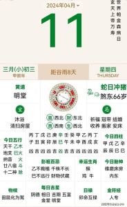 2024年11月11日吉日攻略：生肖运势及风水指南