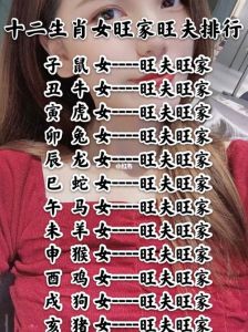 生肖女性旺夫解析：属虎马猴独领风骚