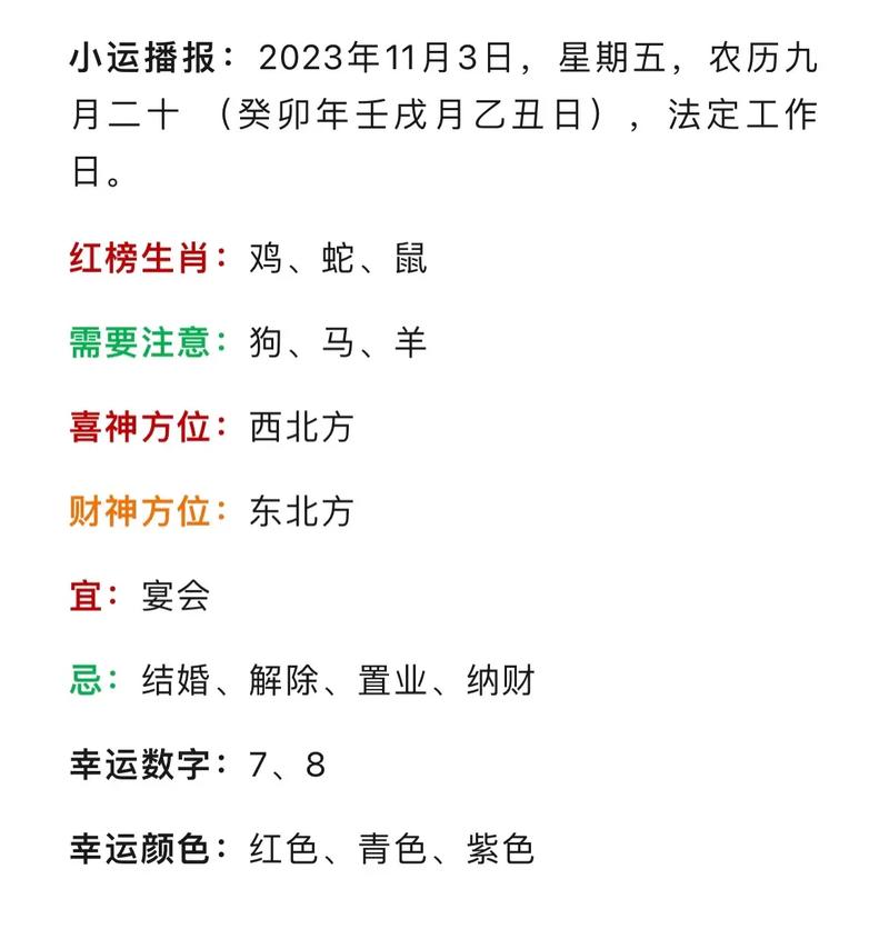 11月12日生肖运势：拓展与谨慎之道