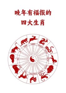揭秘：四大傻福生肖，勤劳智慧助好运！