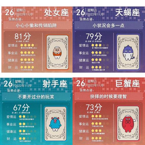 11月26日四大星座运势大爆发：爱情事业双丰收！