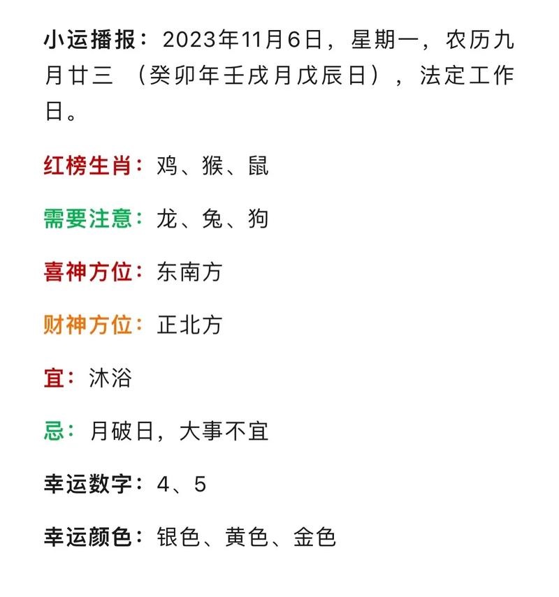 11月生肖运势：龙猴牛猪旺，事业财运双丰收！