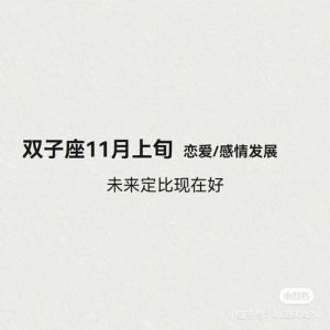 11月19日：双子天秤射手水瓶桃花盛开，爱情运势巅峰！