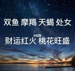 周末桃花运势：四大星座爱情好运来袭！