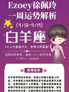 今日星座运势：白羊高效，金牛坚定，双鱼克服恐惧