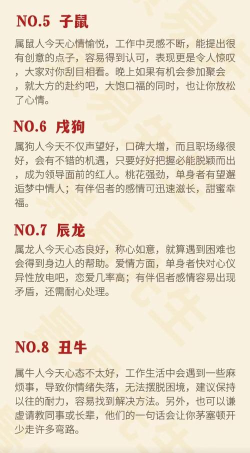 甲辰年乙亥月运势解析：生肖运势大揭秘！