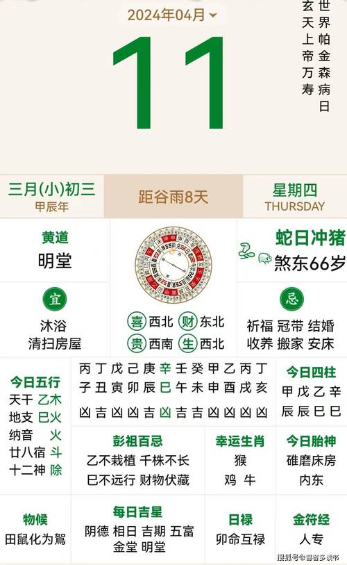 2024年11月15日黄道吉日运势指南