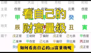 八字财星影响财运解析