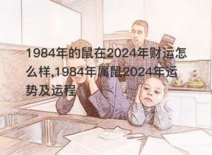 1984鼠年运势：事业财富挑战，感情健康平衡指南
