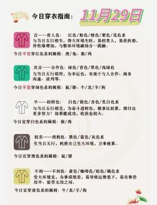 11月19日生肖运势：吉祥饰品五行穿衣指南