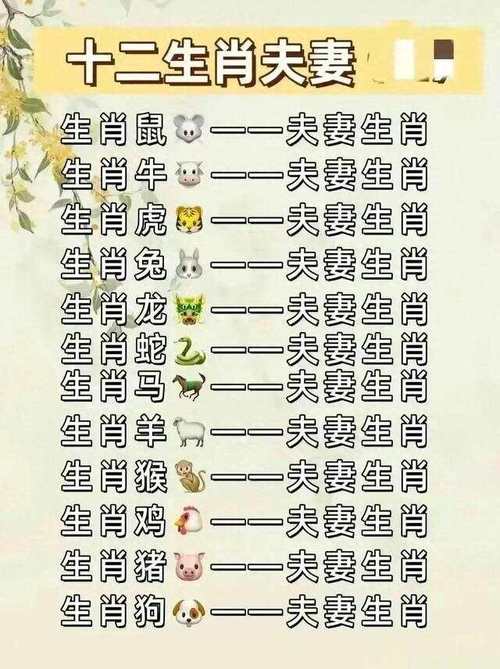 生肖配对解析：爱情财运与幸福财富秘诀