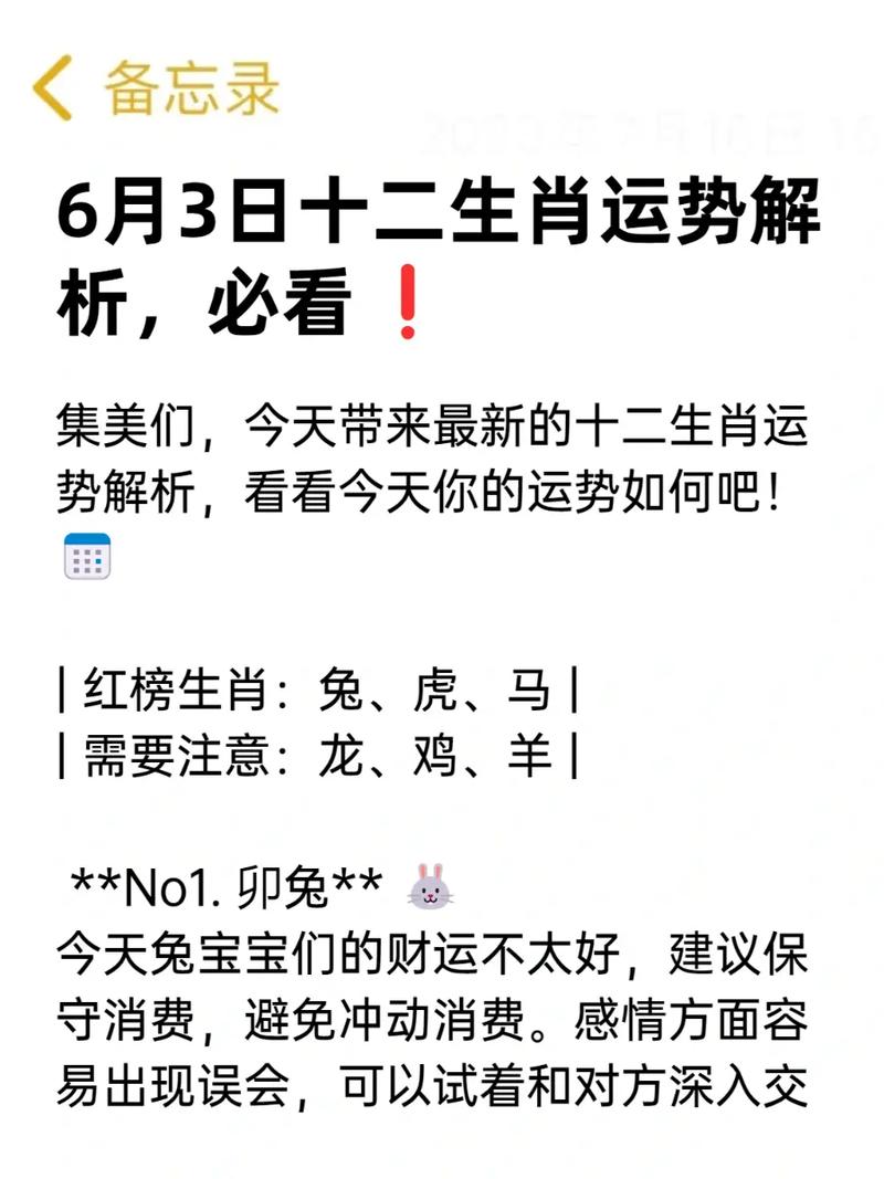 今日生肖运势解析：不同生肖应对策略