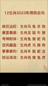 四大生肖逆风翻盘：爱情财运事业全攻略