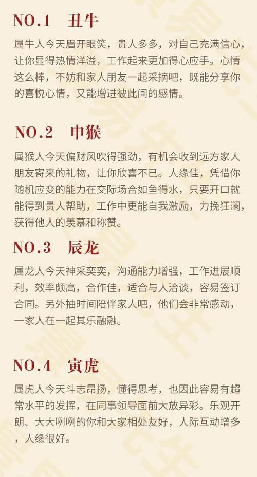 四大生肖财运揭秘：性格命运与幸福前景