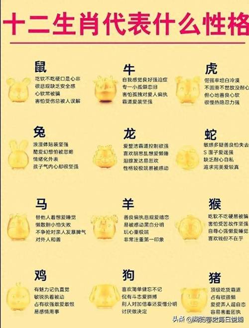 生肖性格解析：鼠牛虎兔爱情财运揭秘