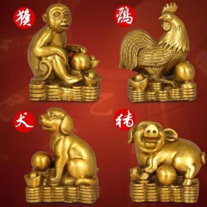 四大生肖：猪马兔猴，各展魅力，幸福好运伴一生