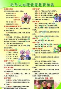 老年人心理健康：标准与提升方法