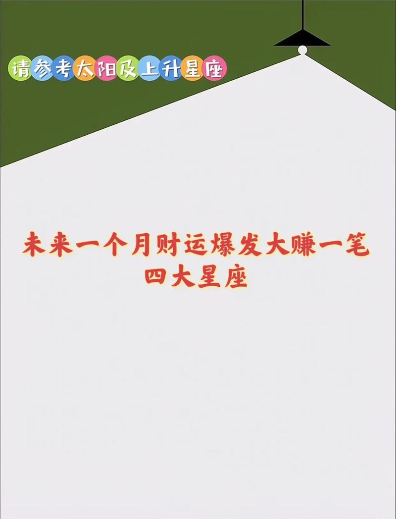 未来三天财运高峰：哪些星座将大赚一笔？