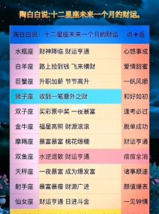 四大星座独立特质：爱情财运事业中的独立追求