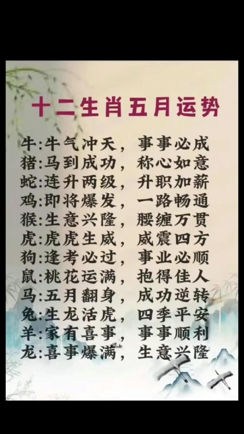2024年11月19日好运生肖排行：鼠牛虎运势佳