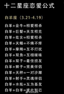 四大星座爱情坦荡表达：狮子座射手座白羊座与水瓶座