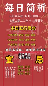 2024年12月1日黄历运势详解：吉时方位与宜忌