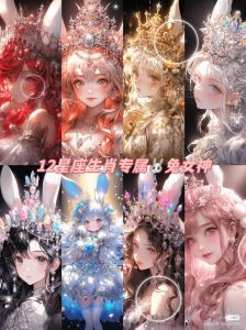 四大星座女神：揭秘活力优雅自由与梦幻魅力